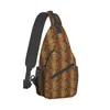 Backpack Wild Animal Shoulder Bags Leopard Print Leisure Chest Bag Women Phone Motorcycle Sling Daily Graphic Small