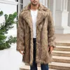 Men's Jackets Fashion Mens Warm Thick Coat Jacket Faux Superficial Knowledge Outwear Cardigan Gel Base Over Formal Men