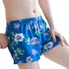 Onderbroeken Heren Print Sexy ondergoed Loungewear Boxershorts Alle seizoenen Ademende stretch boxershorts Shorts U convex zakje