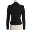 Misto lana da donna Vfemage Autunno Inverno Manica lunga Colletto rovesciato Bottone da indossare per lavorare Blazer H333 230828