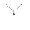 Anhänger Halsketten Ins Bunte Blume Halskette Süßes Nettes Set Für Frauen Mädchen Mode Ästhetischen Schmuck Geschenk