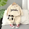 Autumn Toddler Boy Clothes Newborn Baby Kids Boys Clothes Tops Hoodie Pants 2 Pcs suits kids clothes