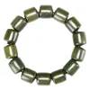 Bangle Natural Authentic Green Sandalwood Beads Barrel Old Bracelet Running 108 Manufacturers.