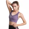 Yoga Outfit Découpé Dos Cerceau Fermoir Soutien-Gorge Femmes Haut De Sport Fitness Bras Gym Vêtements De Sport Vêtements