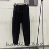 ESS Hellgraue Hose Designerhose Frühlings- und Sommer-Jogginghose Wollhose gegürtete Füße lockere Paar-Jogginghose, Herren-Jogginghose, Damen-Freizeithose 1015