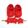 First Walkers 2023 Scarpe da bambino in cotone Flower Girls Suola morbida Primavera Estate Prewalker