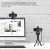 FIFINE 1440p Full HD PC Webcam com tripé de microfone para USB Desktop Laptop Webcam de transmissão ao vivo para chamadas de vídeo-K420 HKD230825 HKD230828 HKD230828