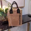 Torby na ramię przezroczystą torbę galaretową Kraft Paper luksusowy projektant damski damska damska 2023 zakupy caitlin_fashion_bags