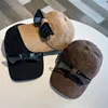 Ball Caps rodzic-dziecko Oryginalne okulary przeciwsłoneczne Baseball Cap Mężczyźni i kobiety pasujące do jesiennej zimowej sznurku