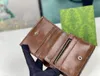 2023 Ny plånbok Ophidia Continental Zip Around Card Case Holder Designer Womens Business Cardholder Coin Purse Key Pouch 673155