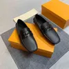 Echtes Leder Designer Männer Kleid Schuhe Luxus Marke Weiche Männer Loafer Mokassins Atmungsaktive Slip auf Schwarz Fahren Schuhe Plus Größe 38-46