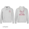 Katoenen hoodies met capuchon Ins-sweater Met capuchon Straat Herenmode Gallerry Losse Deptt Klassiek Hoge Letter-achterkant Gedrukte hoodie Pullover-sweater 4ypb