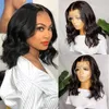 Short Bob Human Hair Wig Brazilian Body Wave 5x5 Closure Lace Front Wigs For Women Transparent 13x6 Frontal PrePlucked