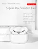 AirPods Pro 2 2nd Generation AirPod 2 헤드폰 액세서리 TPU 실리콘 충격 보호 헤드폰 커버 에어 포드 무선 충전 충격 커버