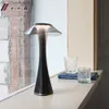 Slim Advise Table Lamps Защита USB Зарядка Smart Touch Switch Ресторанная стола Light Criestal Creative HKD230829 HKD230829