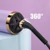 Hair Dryers Home Salon Portable Travel Dryer Bladeless Mini Blower Drier 3 Speeds Straightening Comb Powerful Quick Drying 230828