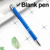 Inne imprezy imprezowe Wholesale 100 50 20pcs Laser Grawer Spersonalizowany dostosowany długopis Ball Pen Creative Business Birthday Wedding Mały prezent 230828