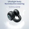 TWS Draadloze hoofdtelefoon Beengeleiding Bluetooth-oortelefoon HiFi Stereo Oorclip Headset Ruisonderdrukking Sportoordopjes met microfoon HKD230828 HKD230828