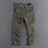 Pantaloni da uomo Pantaloni casual da uomo in quattro stagioni Classico grigio Slim piccola vita dritta promozione 52 230828