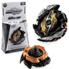 Beyblade BURST 4D SPINNING en métal noir, cadeau pour enfants avec lanceur de règle de traction bidirectionnelle