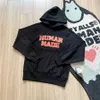 Men's Hoodies Sweatshirts fw HUMAN MADE Pullover Men Women 11 Best Quality Fleece Letter Hooded Sweatshirt Hoodie J230829