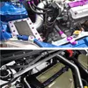 カスタマイズJDM車の変更ガスケットバッテリーパッド、エンジンフロントおよびリアバンパー、装飾ナンバープレートフレーム