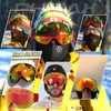 Kayak gözlük phmax kayak gözlük erkekleri snowboard gözlükleri kadın kış açık kar güneş gözlüğü uv400 çift katmanlar lens anti-bog kayak gözlük 230828