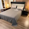 Zestawy pościeli bonenjoy Queen Set King Size Grey Color Arkusz SETS FINDA NORDICA CAMA 135 Podwójne lniane euro łóżka geometryczne 230828