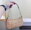 Designer Teri Underarm Pequenas Bolsas Mulheres Cadeia Bolsa De Ombro Macio Hobo CO Meia Lua Clássica Baguette Bolsa Cadeia Strap Croissant Sacos Moda Sacos De Noite