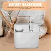 Storage Bottles Kitchen Coffee Canister Daily Use Tinplate Tea Container Sealed Jar Household Canisters Counter