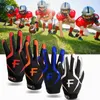 Gants sportifs gants non glissants jeunes gamins américain récepteur de football de football de football gant gant s m l xl garçons filles 5 14 ans drop 230627