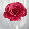Decorative Flowers & Wreaths Giant PE Orchid Artificial Flower Decoration Home Wedding Background Road Leads Fake Foam Rose Shopping Mall