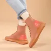 Boots Women Boots Over the Knee Socks Shoes Female Fashion Flat Shoes Autumn Winter long Boot for Women Body Shaping Sneakers 230829