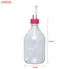 Water Bottles 100ML-2000ML Fermentation Tank Replenish Bottle Special Feeding Reagent Anaerobic GL45 Biological