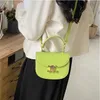 Sac de créateur avec boucle à la mode, petit sac carré à bandoulière, fourre-tout