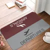 Carpet The Exit Arrival Departure Doormat Bedroom Welcome Entrance Door Floor Airport Sign Decoration Rug Mat 230828