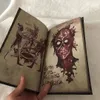 Decoratieve objecten beeldjes Necronomicon Hars Donker Magisch Boek Demon Evil Dead Summon Boek Horror Film Prop Collectie Thuis Kamer Desktop Party Decor 230828