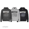 Trend Sweater Met Capuchon Herenmode Hoodie Gallerry Deptt Vintage Letter Print Hoodies Spatte Inkt Handgeschilderde Worm