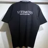 メンズTシャツ高品質2021SS Vetements Tシャツの男性ファッションは私の職業獣医Tシャツ女性トップティーサマースタイルの短袖です