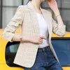 Women's Suits Trendy Women Blazer Formal Lady Coat Turn-down Collar Notch Casual Dress-up