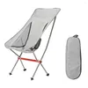 Mobilier de Camping chaise de Camping Portable léger pliant en plein air pêche aluminium 600D Oxford siège pliable pour randonnée pique-nique