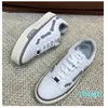 Baskets Chaussures Plateforme Baskets Blanc Noir Cuir Caoutchouc Hommes Femmes Fête Mariage Confort Skateboard Marche EU38-45, avec boîte