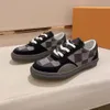 Ollie Scarpe da uomo Richelieu Scarpe casual firmate in pelle da donna Sneaker con lacci Flame On The Tongue scarpa da passeggio 02