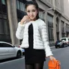 Womens Fur Faux Winter Vintage Coat Short Trench Jacket Hairy Overcoat Artificial Women Coats 230828