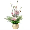 Vasi moderni Fiore di magnoliaFiore artificiale Arredamento per la casa Decorazione Vaso di fiori Soggiorno Disposizione del desktop Ornamento Art 230829