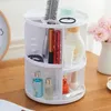 Storage Boxes 360 Degree Cosmetic Case Lipsticks Skincare Holder Makeup Organizer Box Detachable Rack DIY Adjustable Bathroom