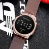 Wristwatches 8010 Style Electronic Form Movement Male And Female Middle School Student Wrist Watch Touch Key Waterproof