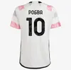 23 24 Vlahovic Chiesa Soccer Jerseys 2023 2024 Milik Pogba Men Kids Set Bonucci Football Shirts Di Maria Uniform Kostic Fagioli Danilo Real