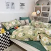 Sängkläder sätter 22 färger sovrum modernt trångt kudde barn hem textil mjuk säng linne set dubbel ru europe 230828
