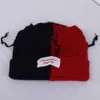 Stingy Brim Hats 2022 Winter Skullies Cute Women fox Hat Crochet Knitted Hat Costume Beanie Hat Splice color for Women christmas Gift Hip-hop Cap J230829